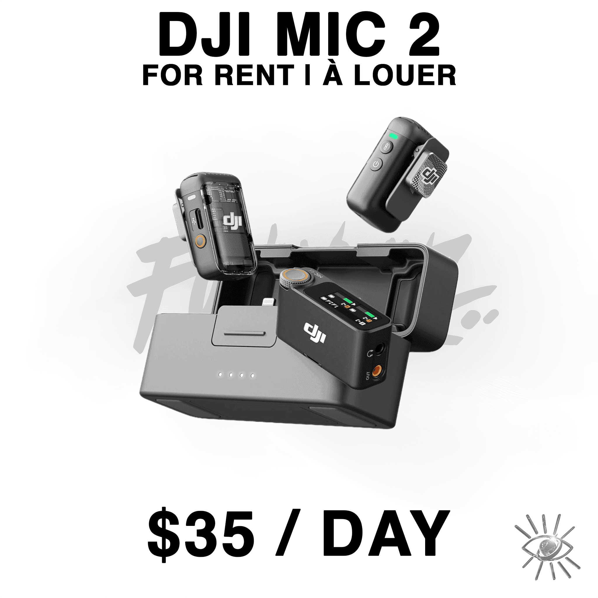 DJI Mic 2 Microphone Sans-Fil
