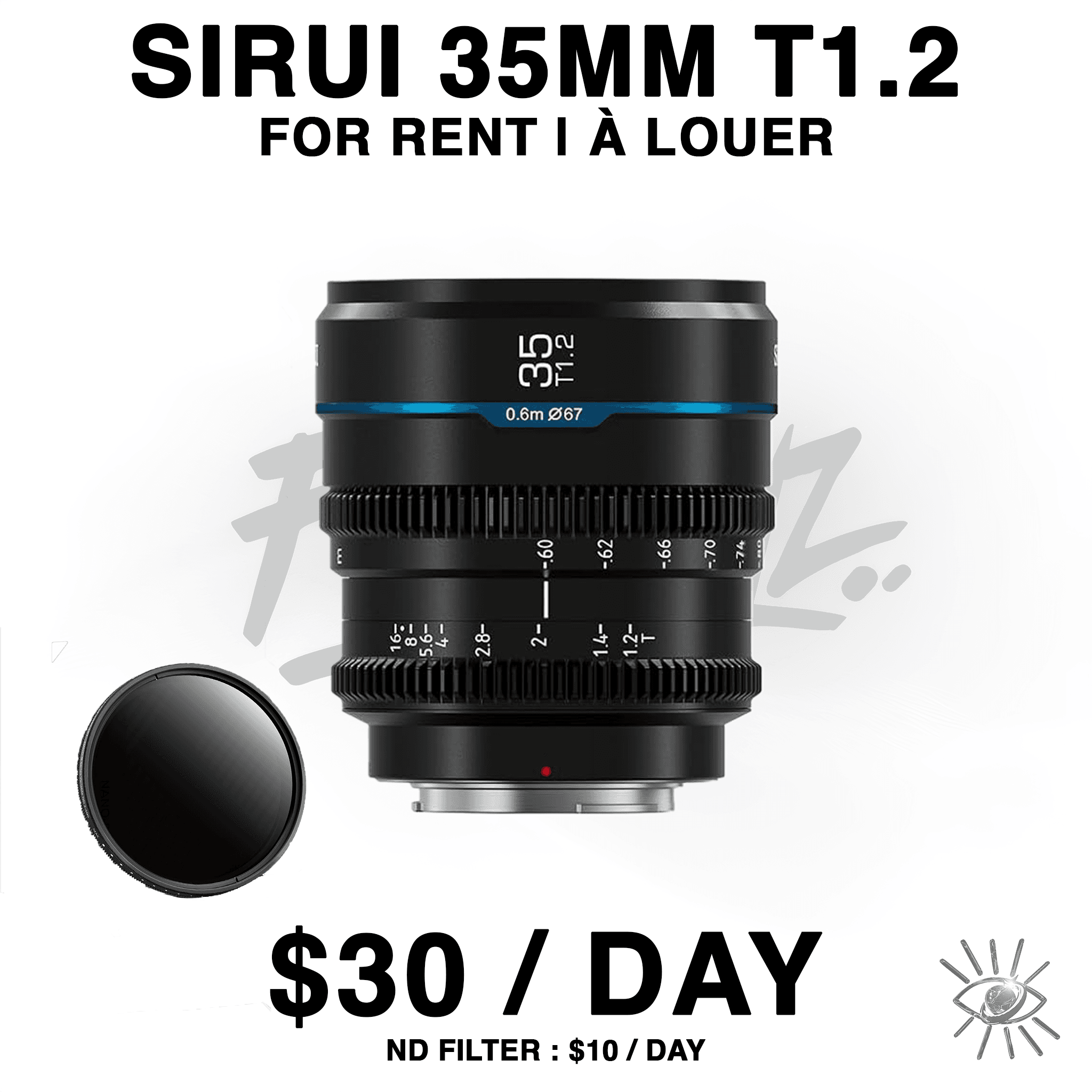 Lens Sirui Nightwalker 35mm