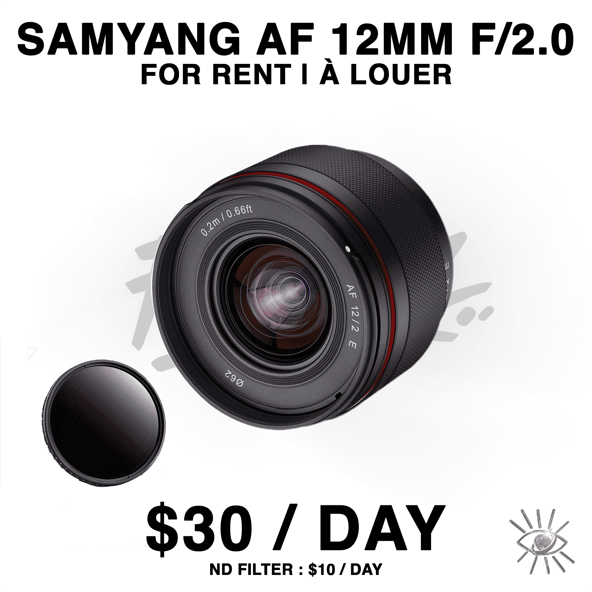 Samyang AF 12mm Lens