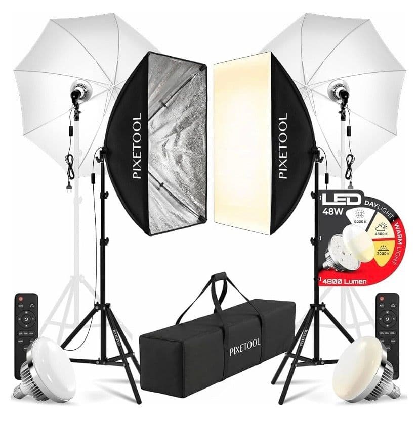 soft box/kit éclairage studio
